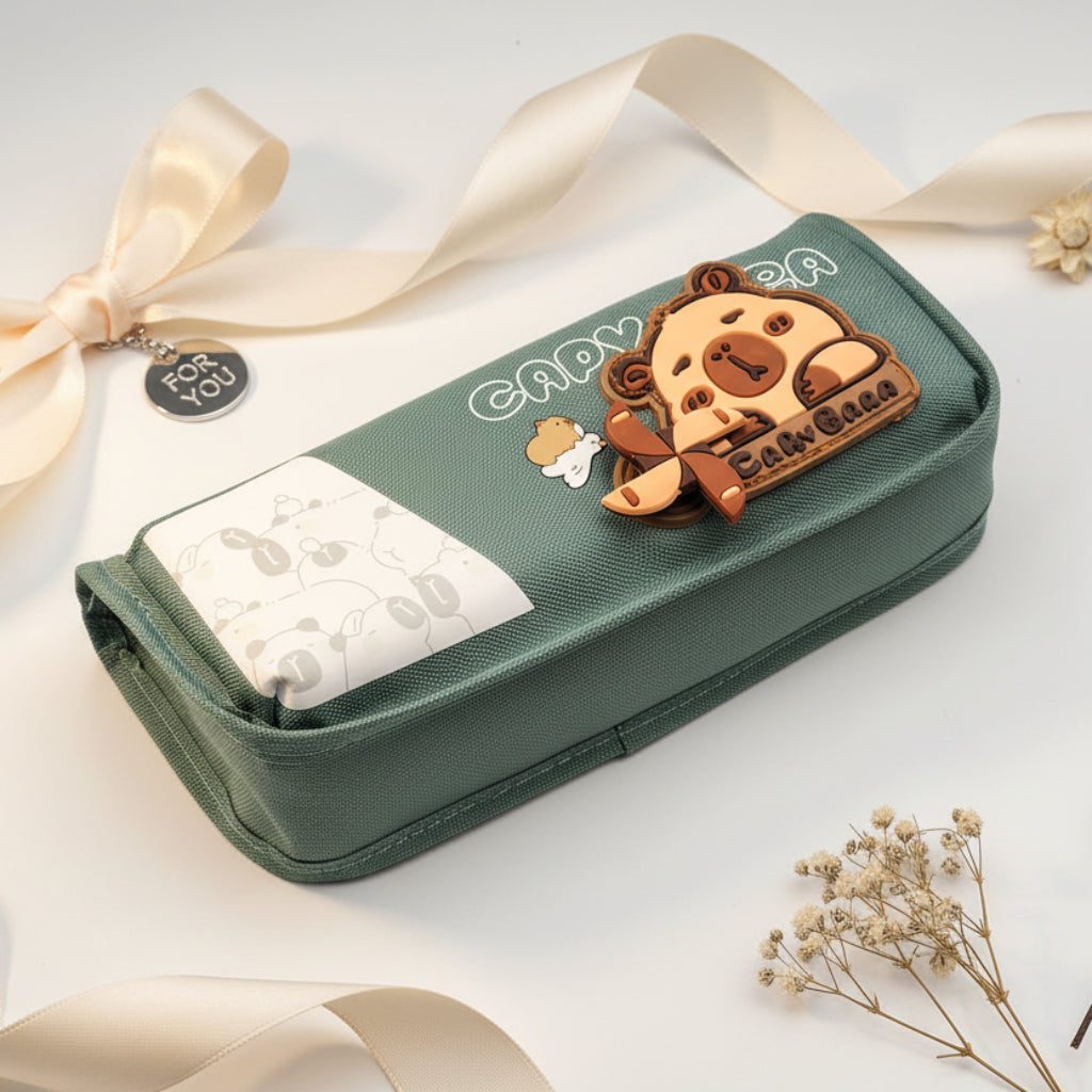 Stylish Stationery Box, Elegant Pencil Case ,pen and pencil pouch,| okka online