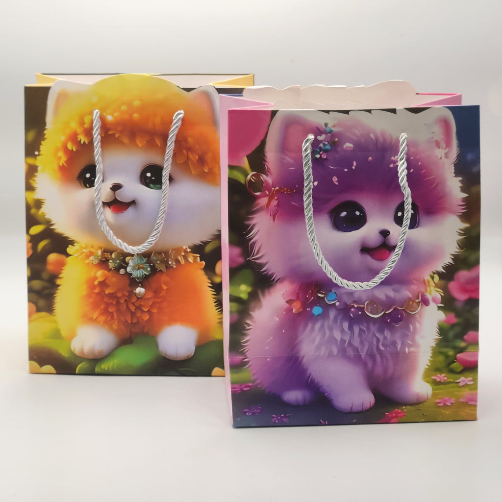 Animals Gift Bag For Birthday Party Gift Packing Bag ( Size Small -18*23*10 cm )