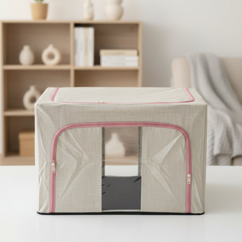 Foldable Storage Box – Collapsible Fabric Storage Bin for Clothes, Toys & Household Organization