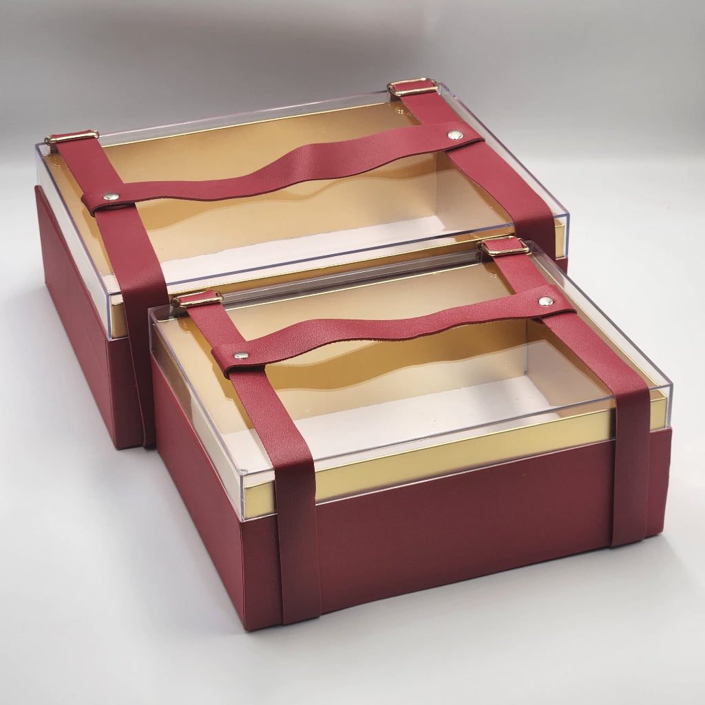 Acrylic Paper Gift Boxes with Clear Lids โ Elegant Organizer