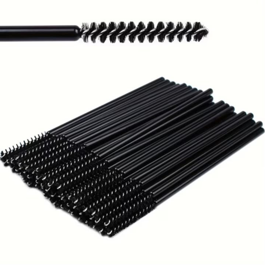 Keliny Flexible Bending Eyelash Brush Set – Spiral Bristles for Eyebrow & Lash Dual-Use