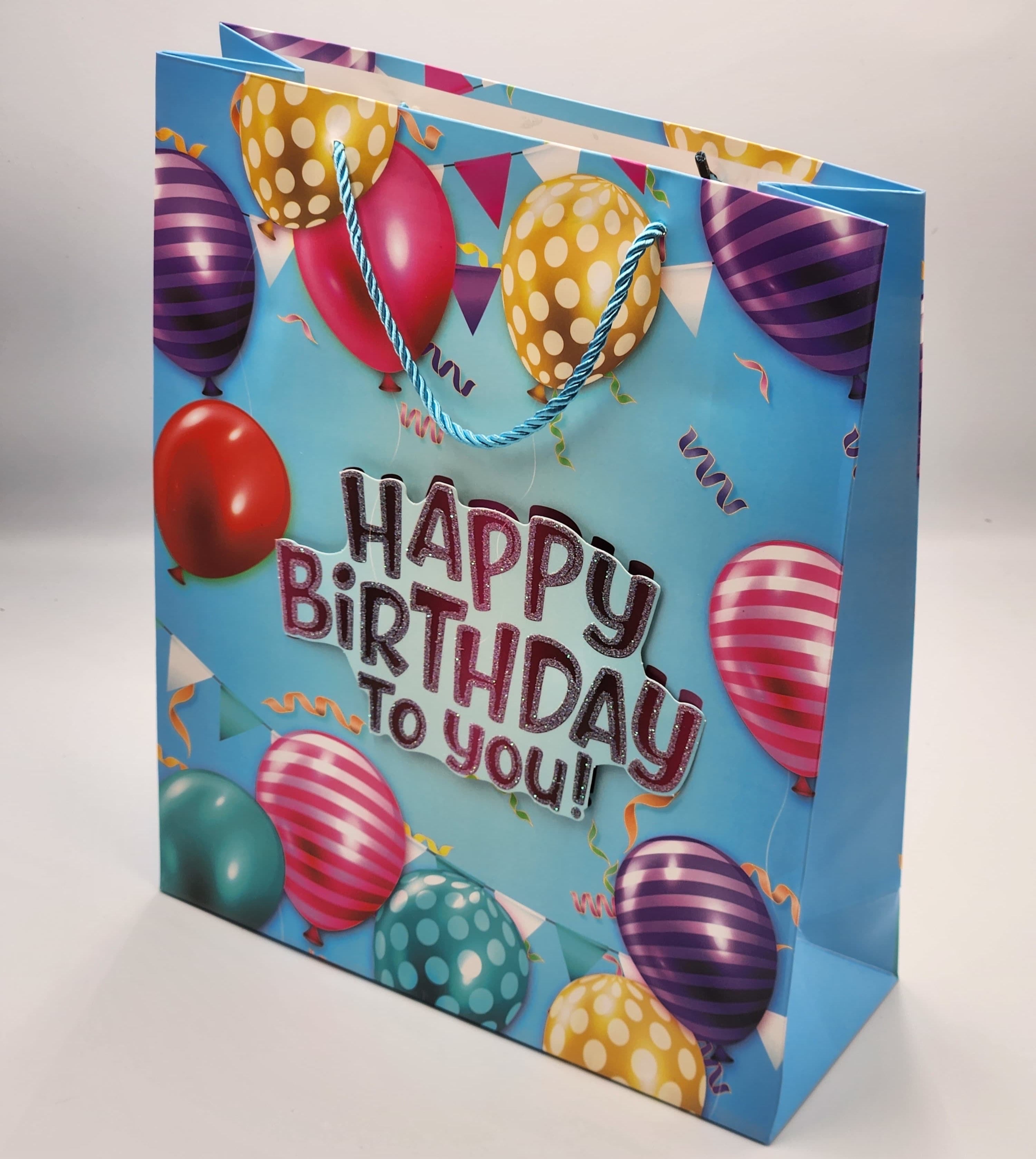 Gift Bag For Birthday Party Gift Packing Bag ( M -26*32*10 cm )