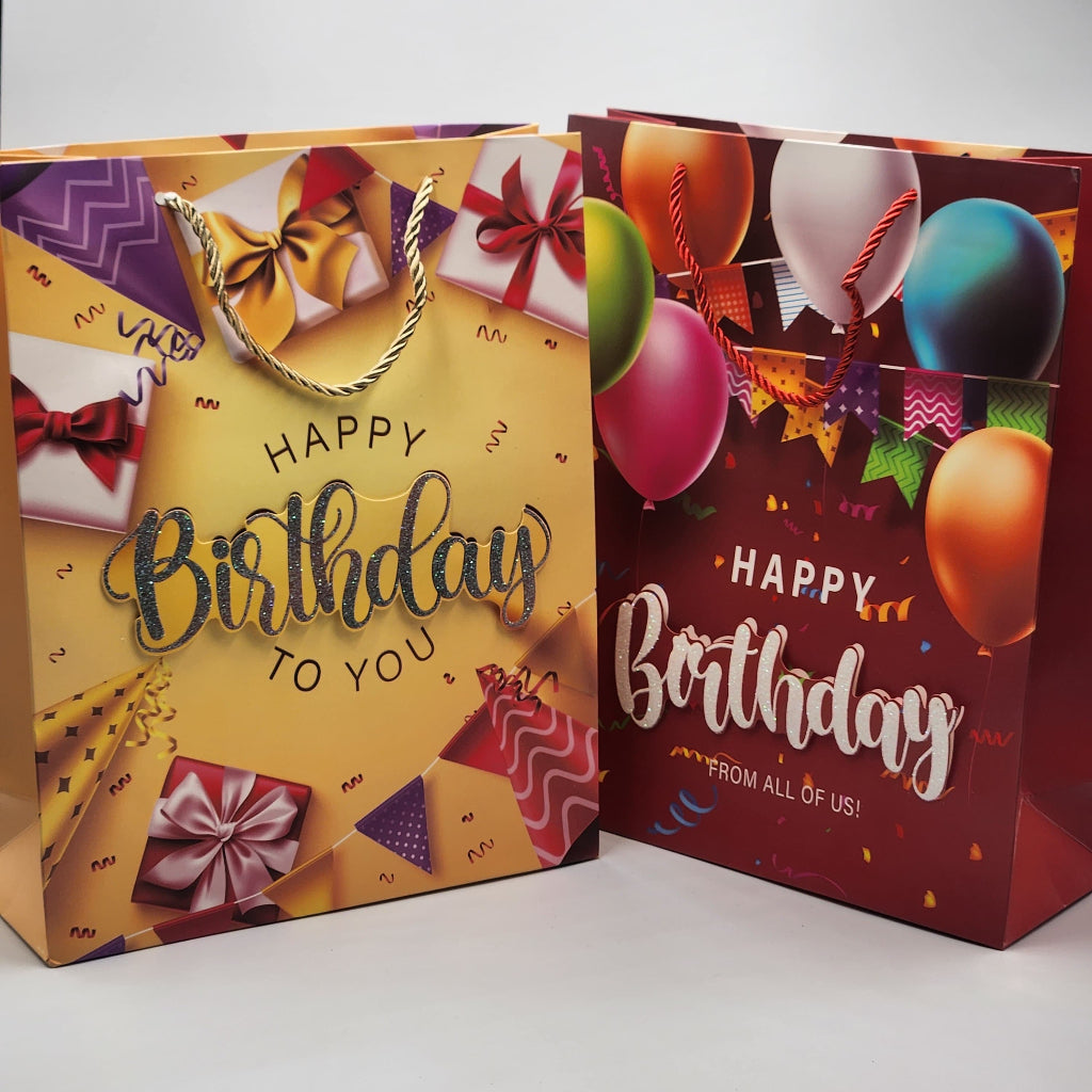 Gift Bag For Birthday Party Gift Packing Bag ( M -26*32*10 cm )