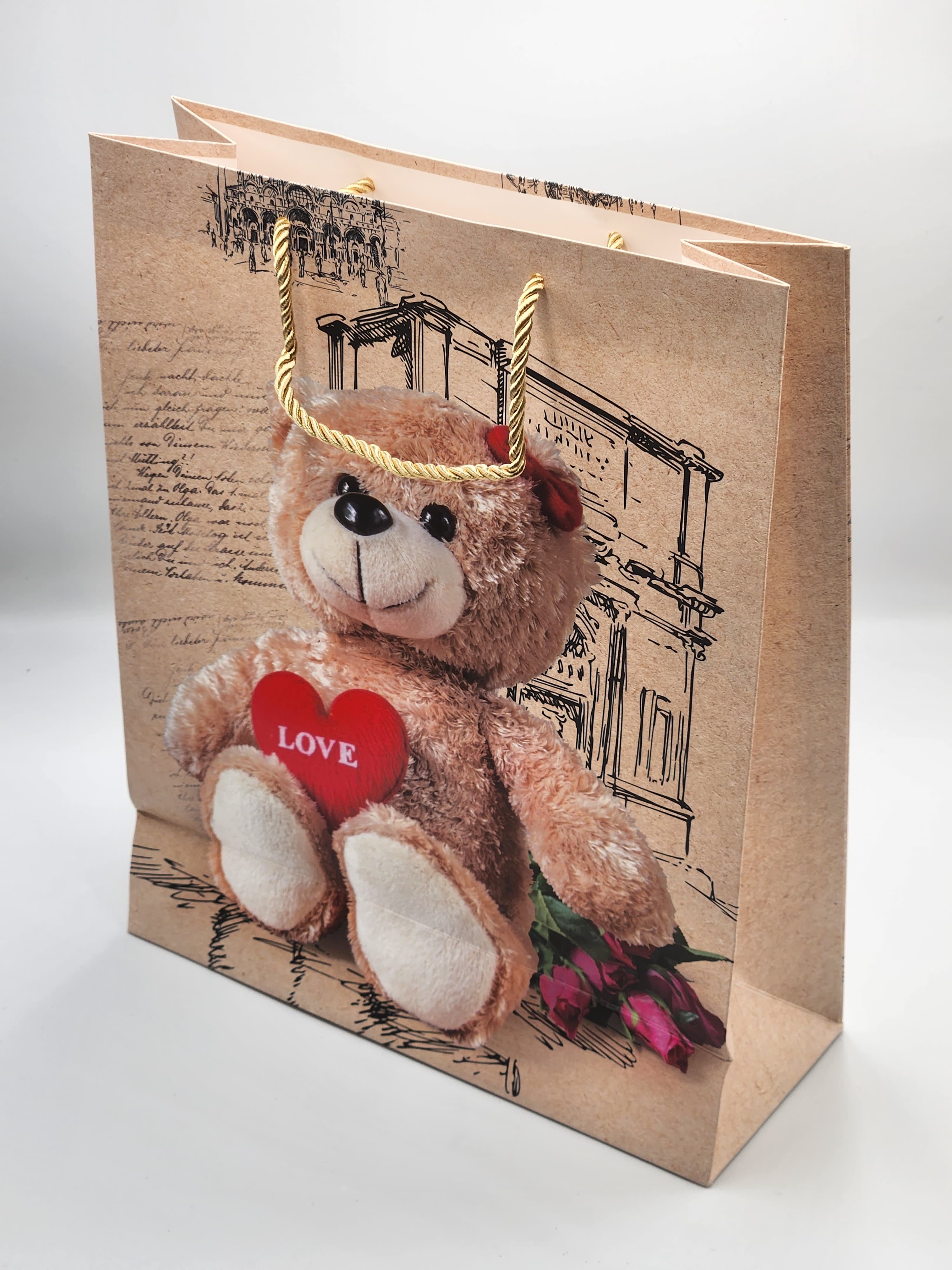 Animals Gift Bag For Birthday Party Gift Packing Bag ( M - 26*32*10 CM )