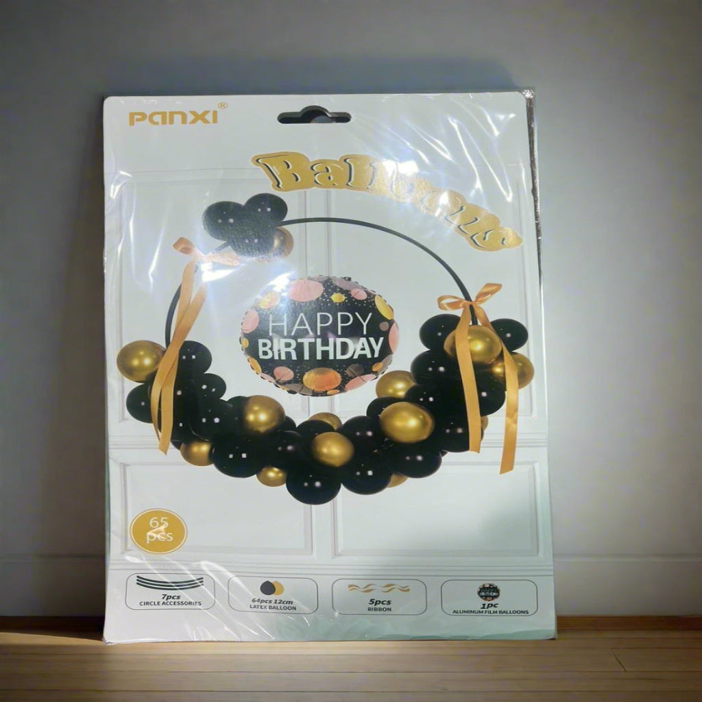 Happy Birthday Balloon Set Party Decoration Kids for Memorable Birthday Parties..