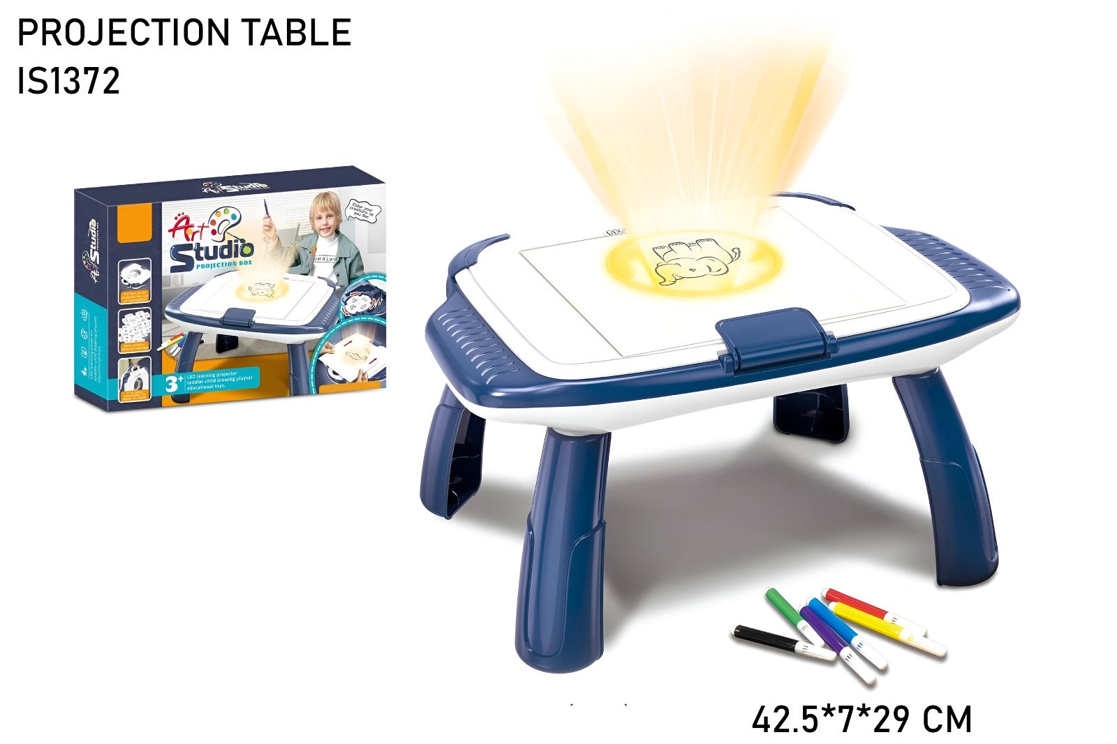 Education Drawing Learning Projection Table Painting Projection Children'S Drawing Table Table With Light
