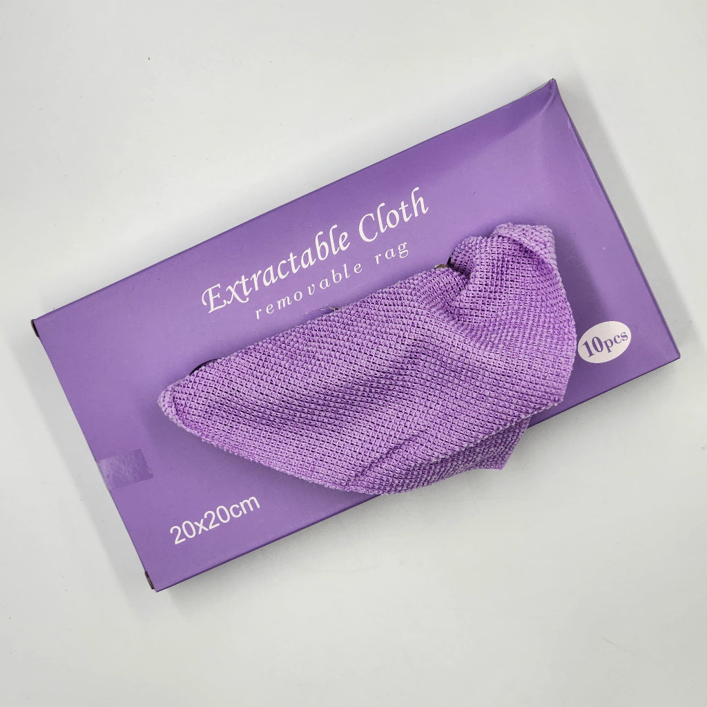 10 pcs Lint-Free Microfiber Cleaning Cloths – Super Soft & Absorbent Kitchen Towels