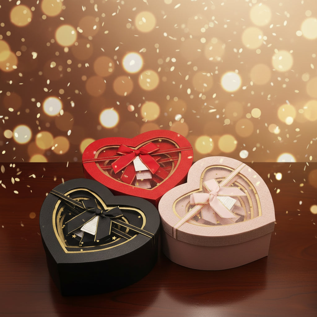 Love Pattern Gift Box – Perfect for Birthdays, Anniversaries & Weddings