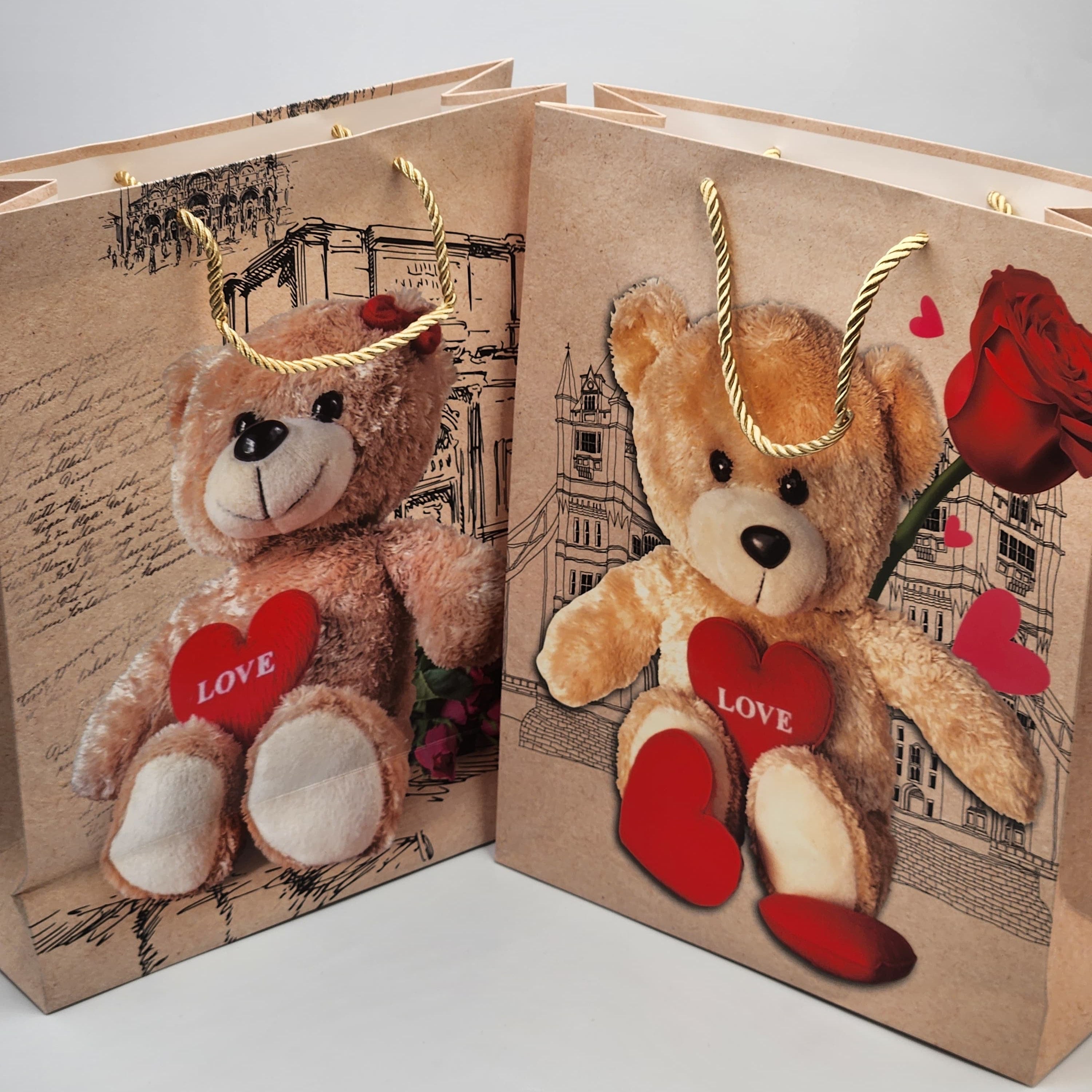 Animals Gift Bag For Birthday Party Gift Packing Bag ( M - 26*32*10 CM )