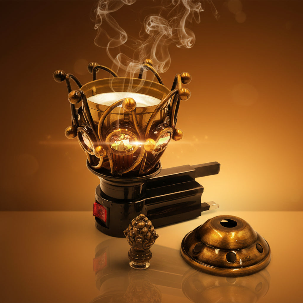 Electric Incense Burner & Bukhoor Aroma Oil Diffuser – Home Fragrance Solution