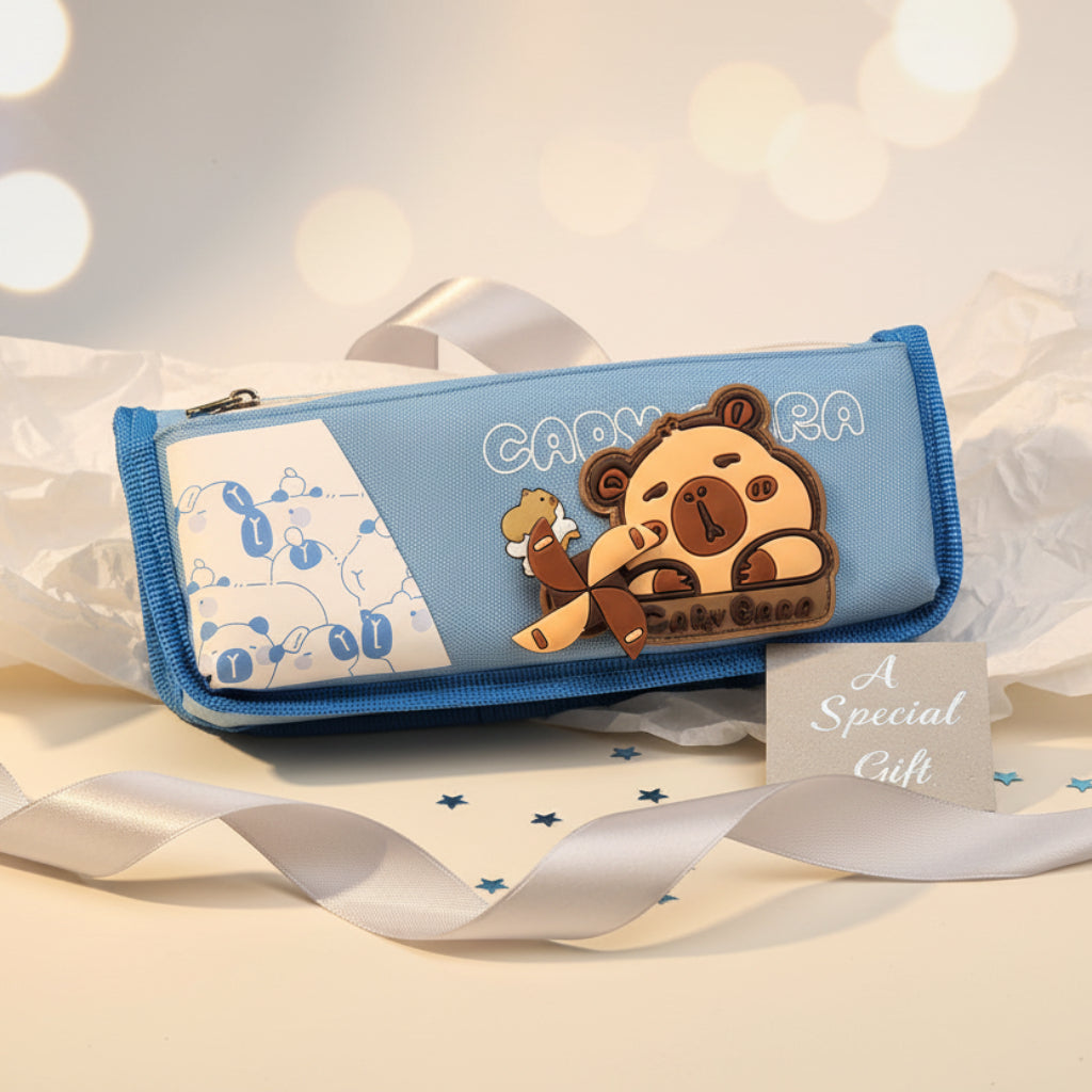 Stylish Stationery Box, Elegant Pencil Case ,pen and pencil pouch,| okka online