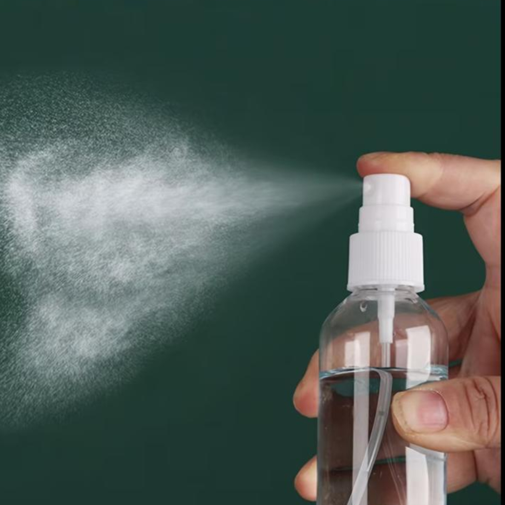 50ml Clear Travel Spray Bottle – Graduated Refillable Fine Mist Atomizer for Skincare, Toners, and Travel Essentials