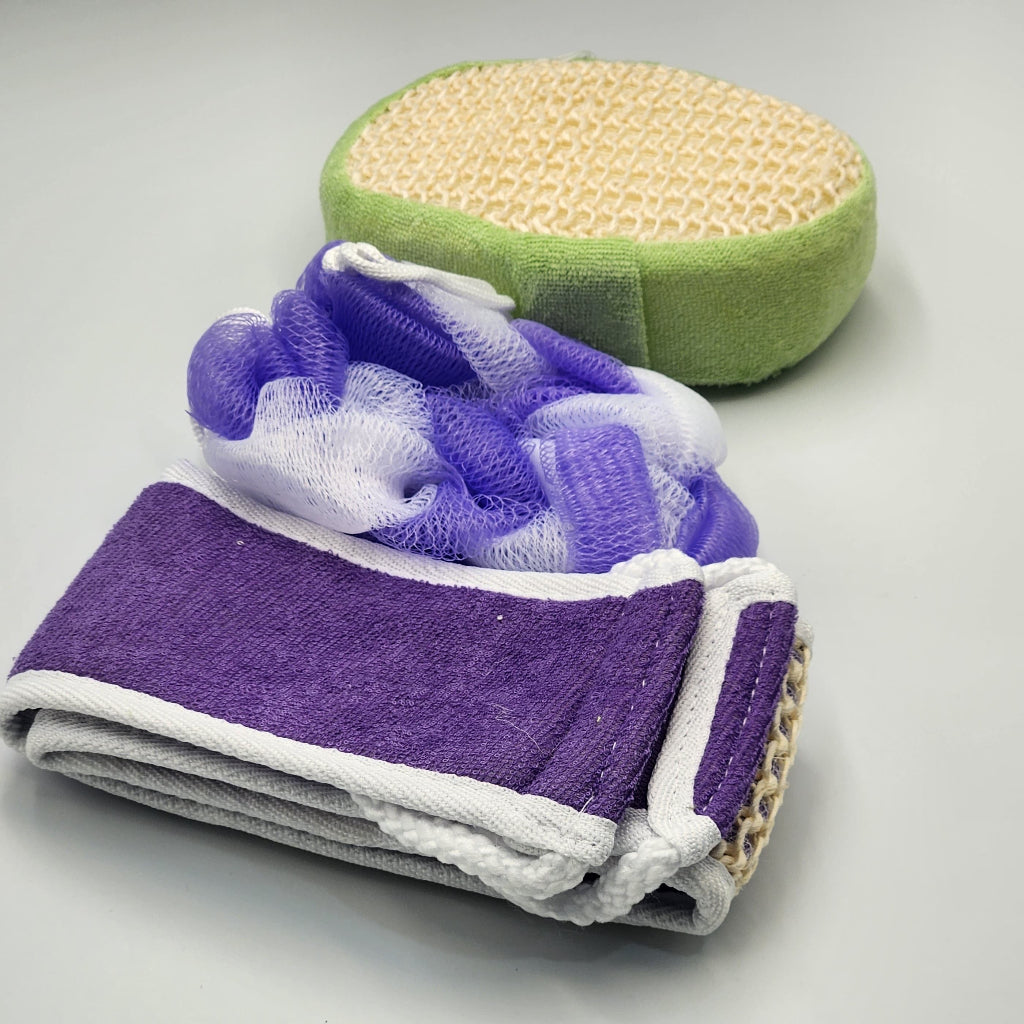 3-in-1 Premium Bath Accessories Set for Daily Body Care & Relaxation-Okka online