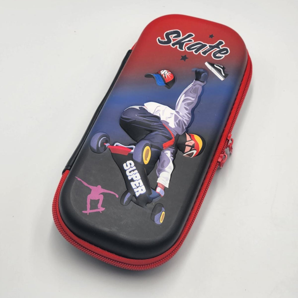 Cartoon Themed Pencil Case , Large Capacity Zipper Pouch, Ideal for Students and Office Use, Cartoon Back-to-School