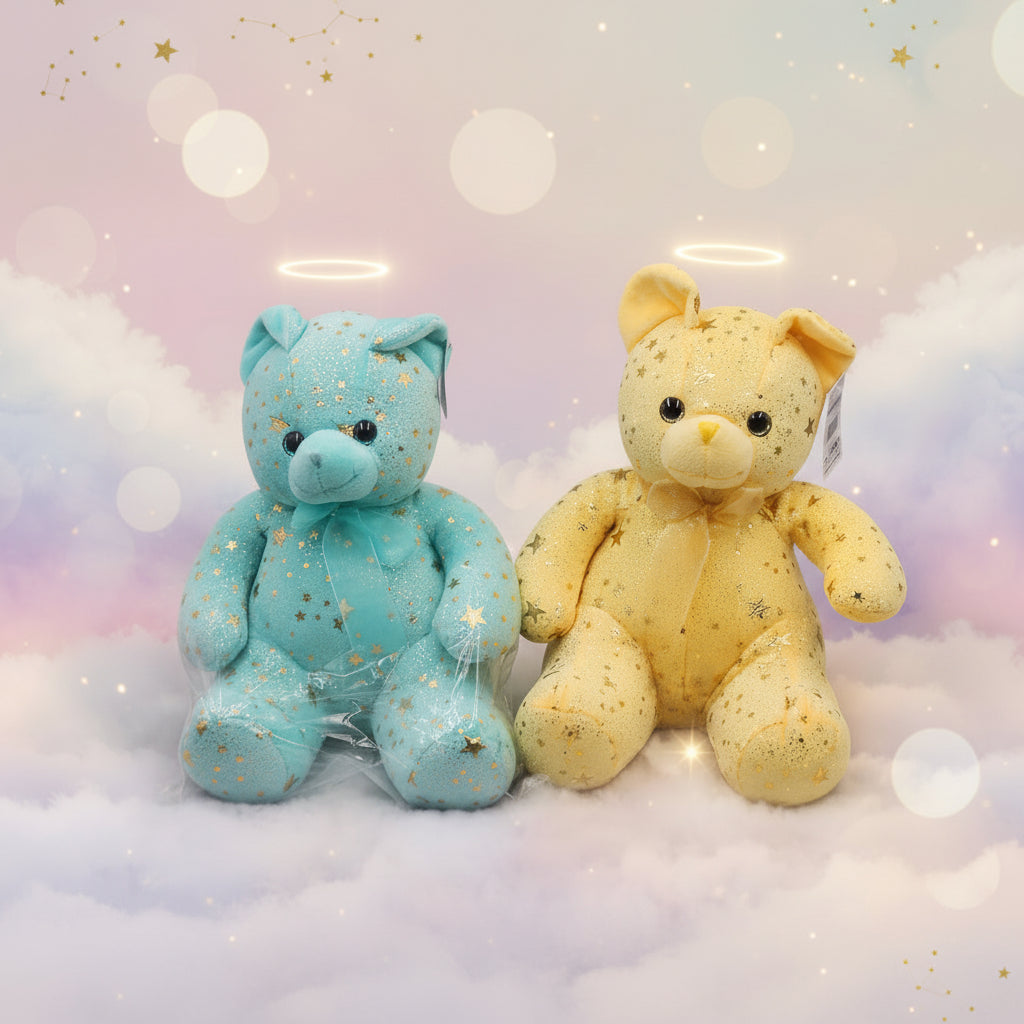 20 CM Soft Teddy Bear Toy Animal Doll Playhouse Snuggle Buddy Adorable Gift for Family,Kids..