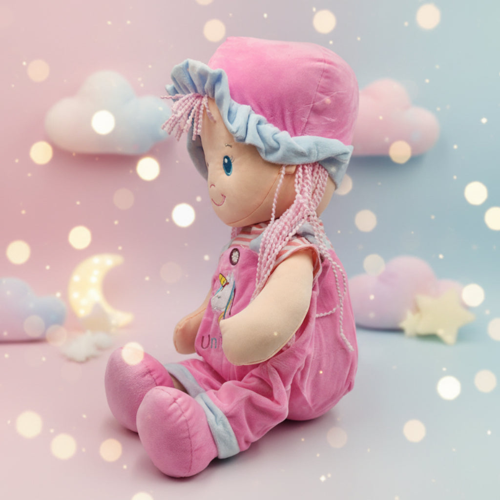 40 & 60 CM Soft Cute Girl Doll With Hanger Music..