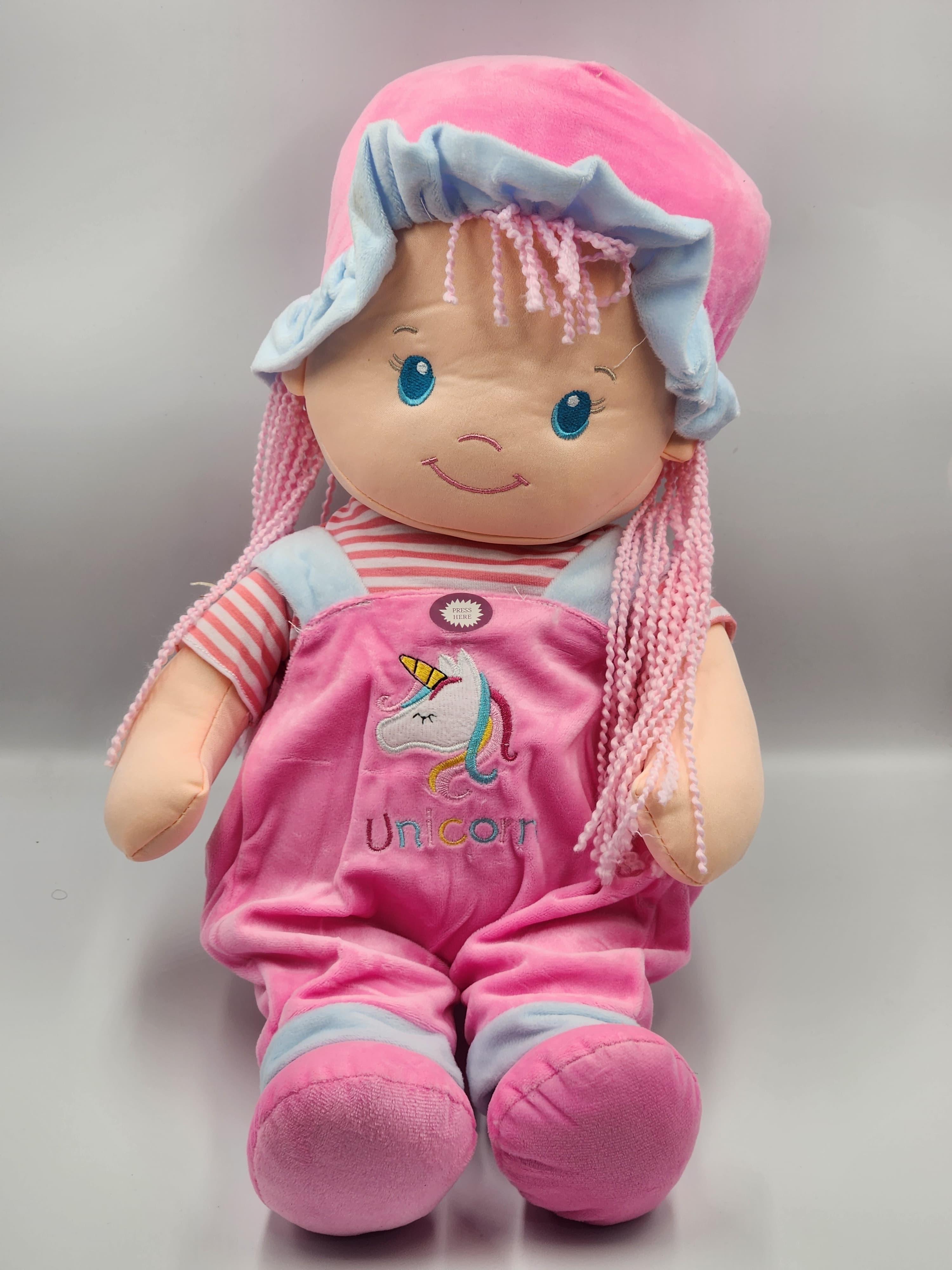 40 & 60 CM Soft Cute Girl Doll With Hanger Music..