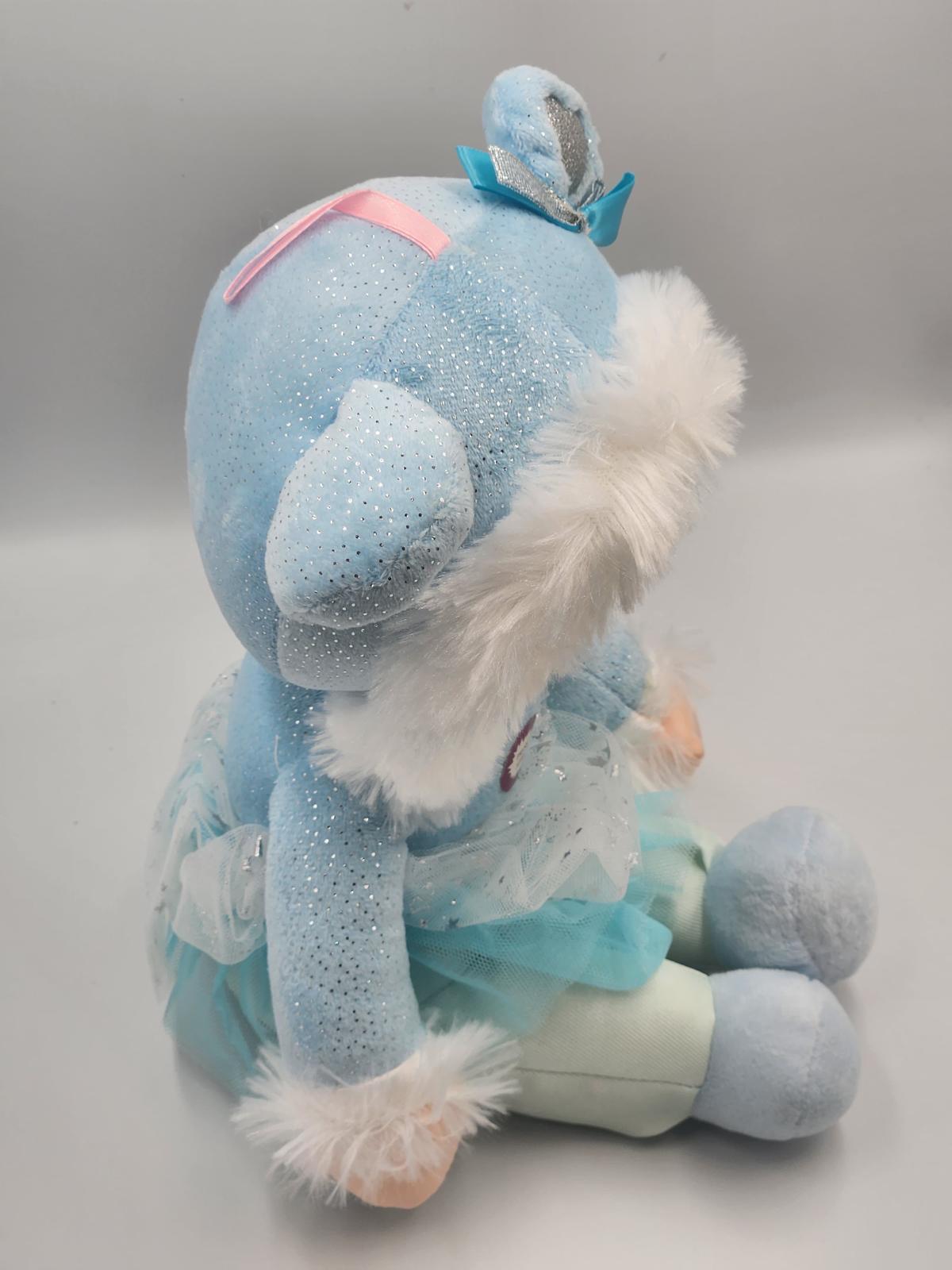 30 CM Sitting Soft Doll With Hanger Music