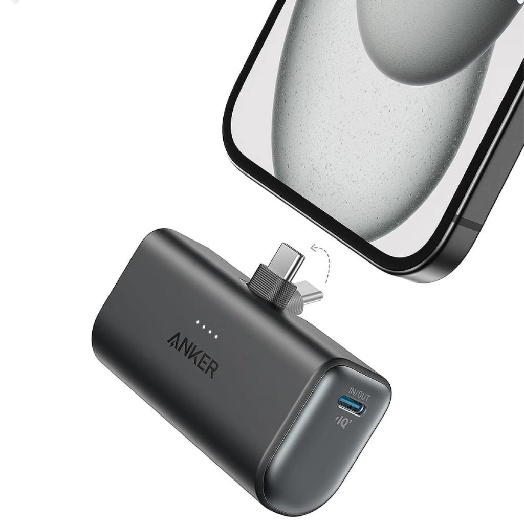 Anker ( A1653H11 )Nano Powerbank 5000mAh 22.5W with Built in USB-C Connector