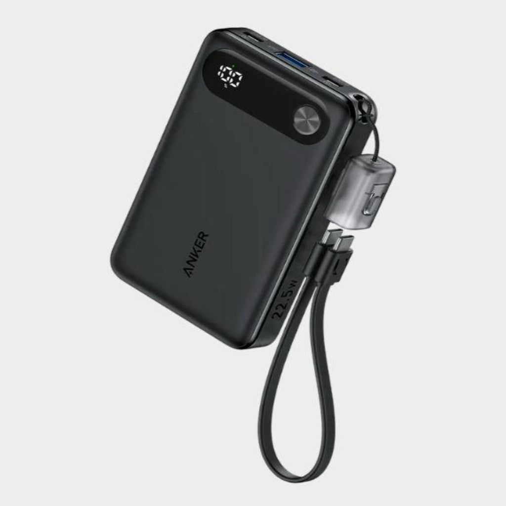 Anker PowerCore 10000mAh Power Bank 22.5W ,USB-C and USB-A, PD Fast Charging ,A1257H11 - Black