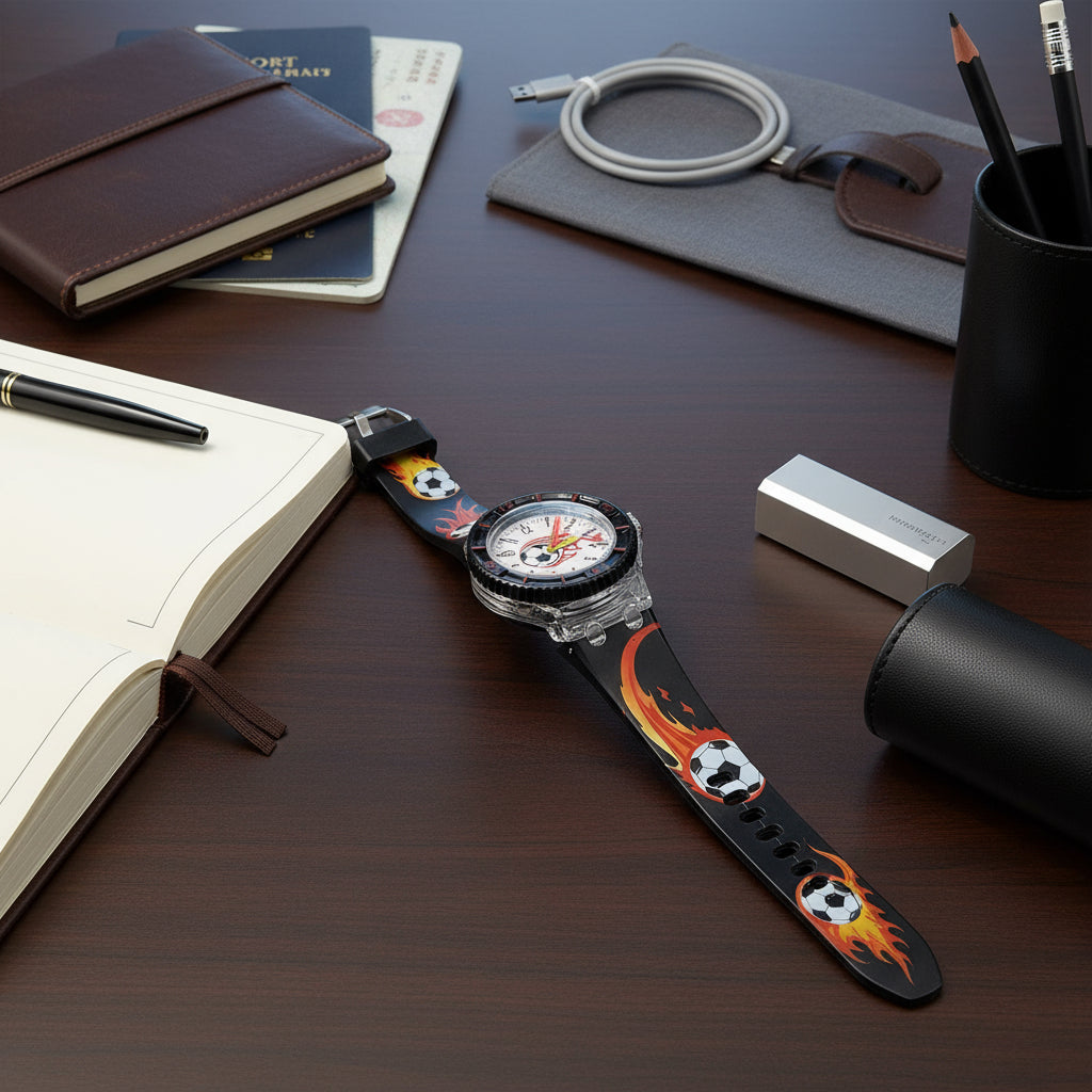 مجموعة ساعات كارتون للأطفال - ساعات ممتعة وملونة وتعليمية للأطفال