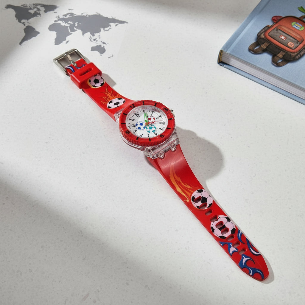 مجموعة ساعات كارتون للأطفال - ساعات ممتعة وملونة وتعليمية للأطفال