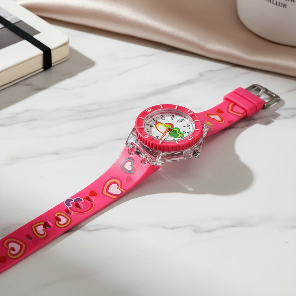 مجموعة ساعات كارتون للأطفال - ساعات ممتعة وملونة وتعليمية للأطفال