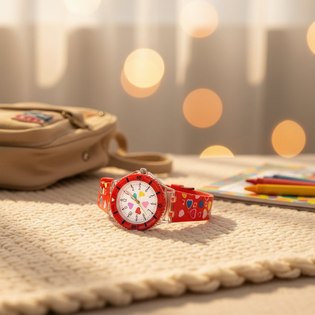 مجموعة ساعات كارتون للأطفال - ساعات ممتعة وملونة وتعليمية للأطفال