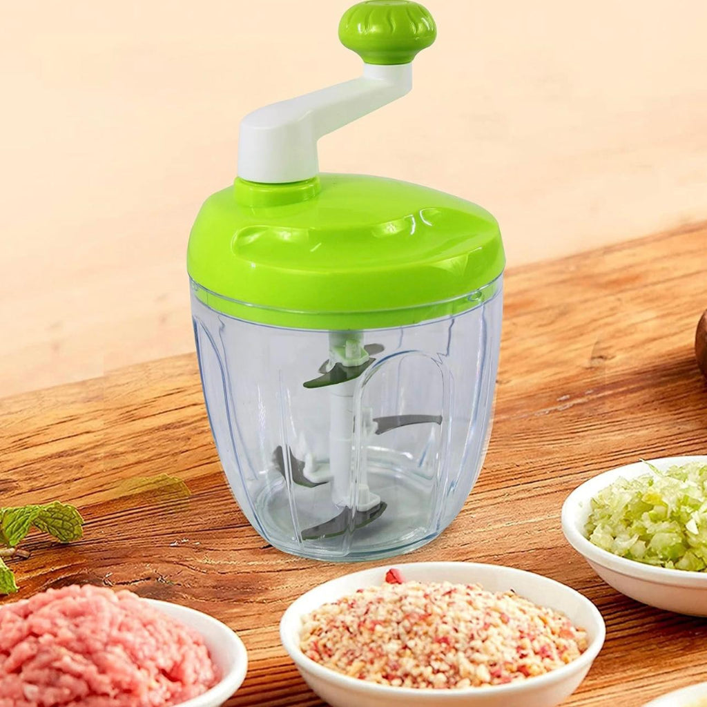 Multifunction Manual Garlic Chopper Stainless Steel Blade Vegetable Chopper Blender Vegetable Slicer