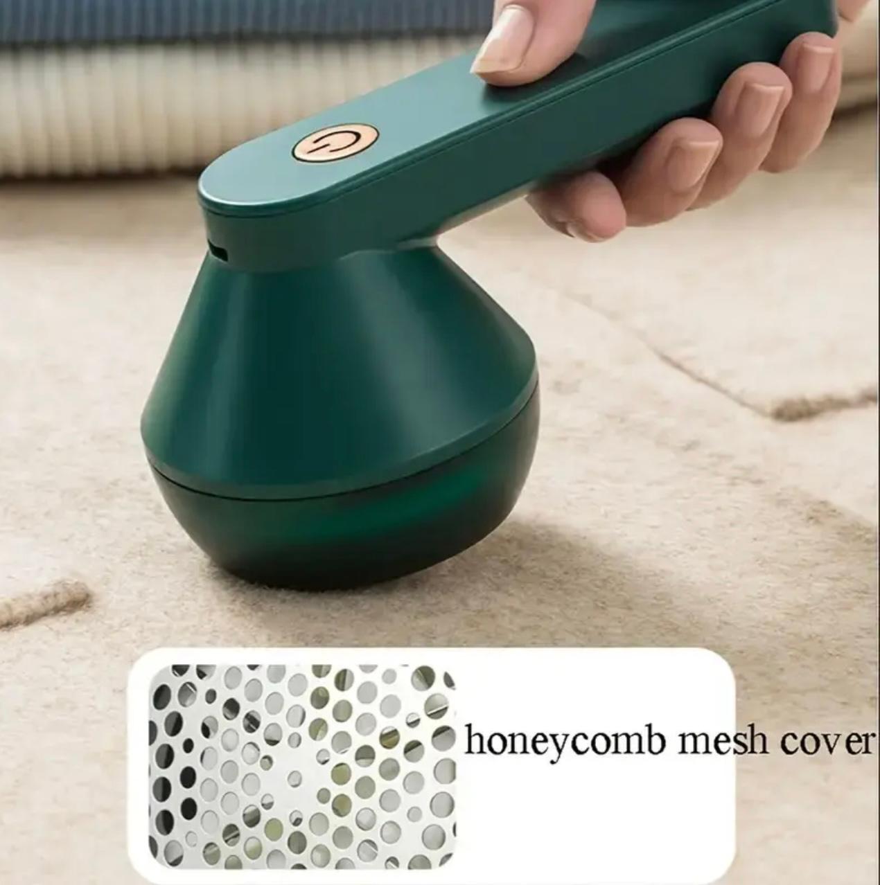 ماكينة حلاقة الأقمشة القابلة لإعادة الشحن عبر USB - مزيل الوبر الكهربائي للملابس والأثاث والفراش والسجاد