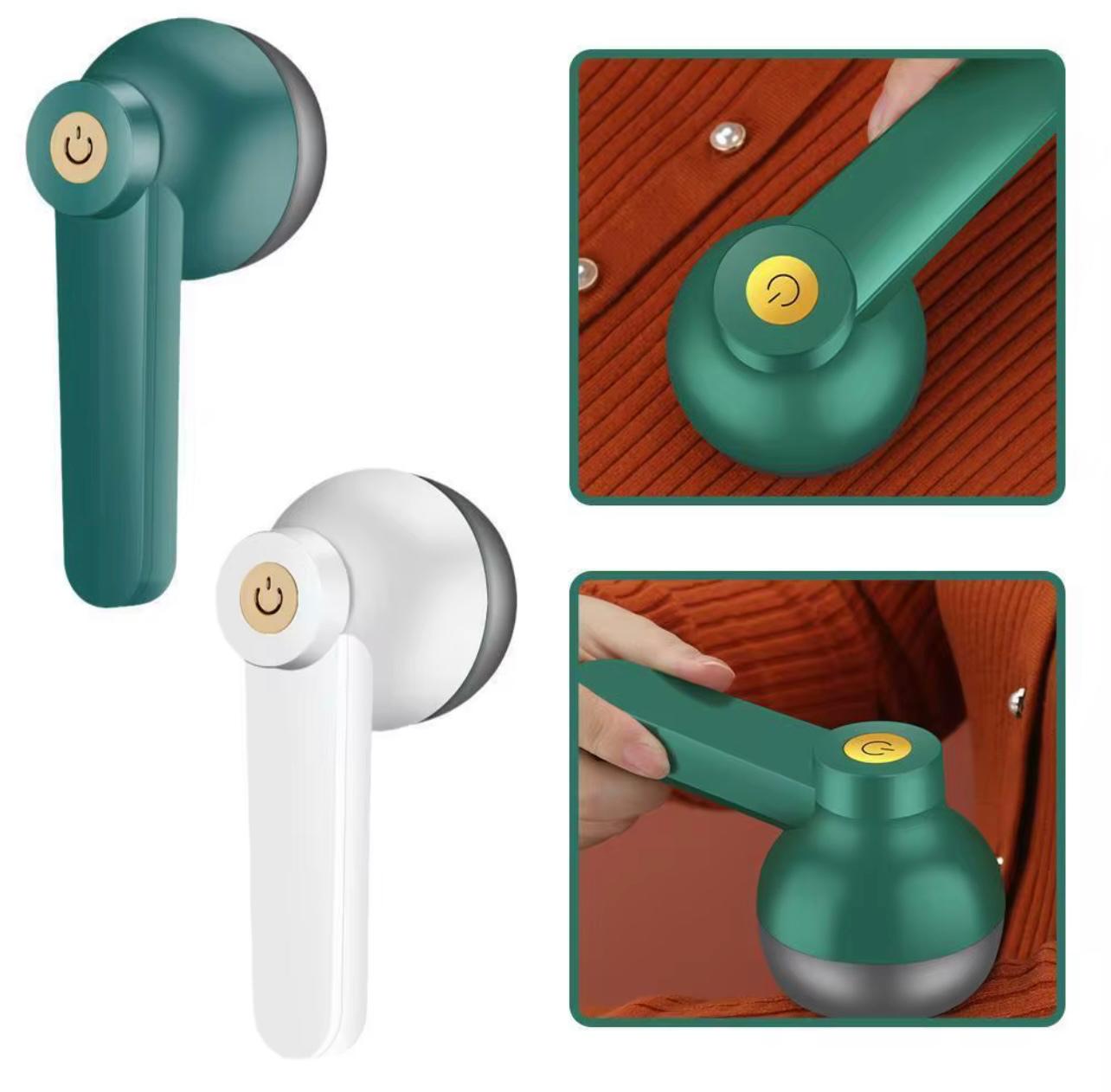 ماكينة حلاقة الأقمشة القابلة لإعادة الشحن عبر USB - مزيل الوبر الكهربائي للملابس والأثاث والفراش والسجاد