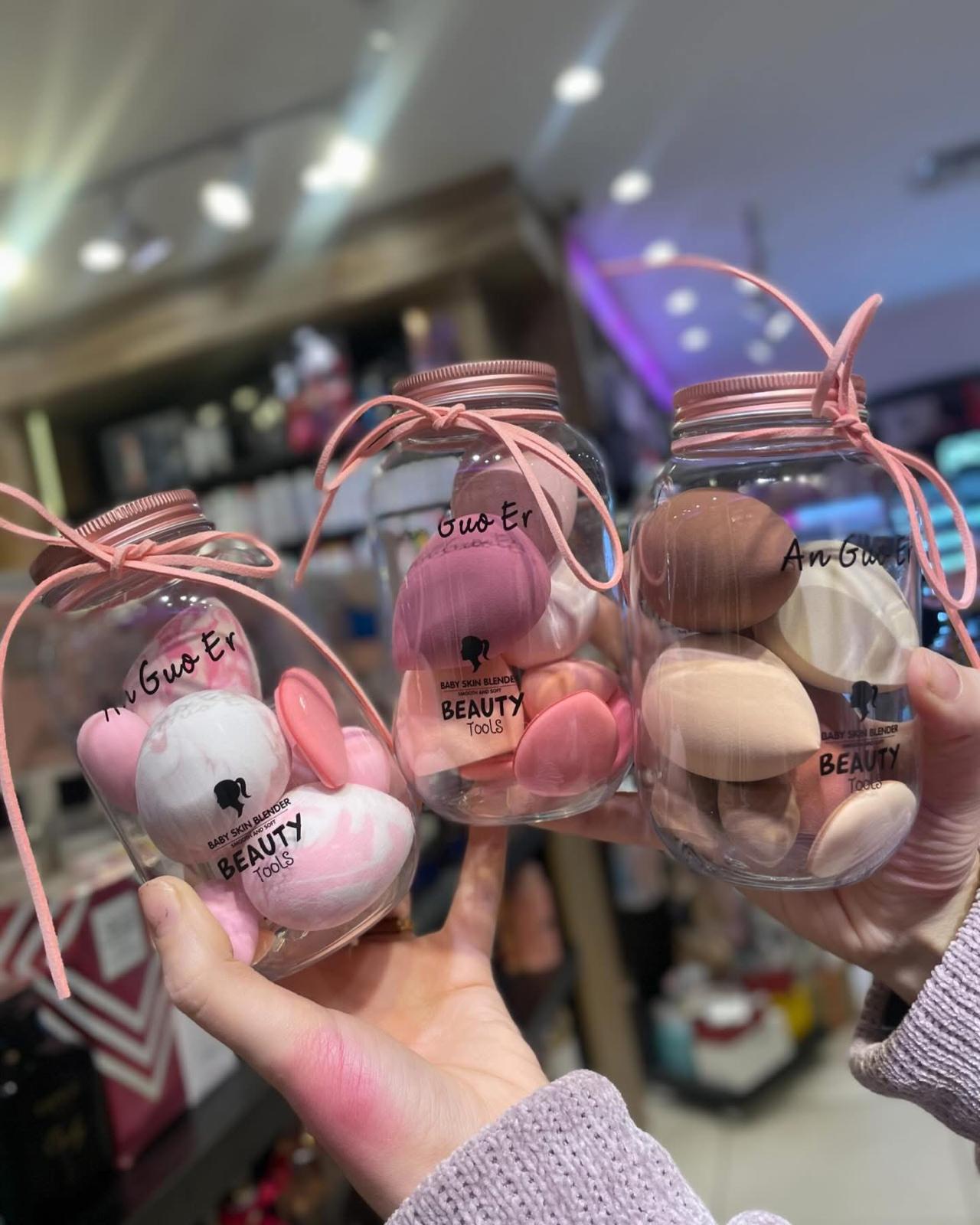 9pcs Makeup Sponge Set – Non-Latex Beauty Blending Sponges