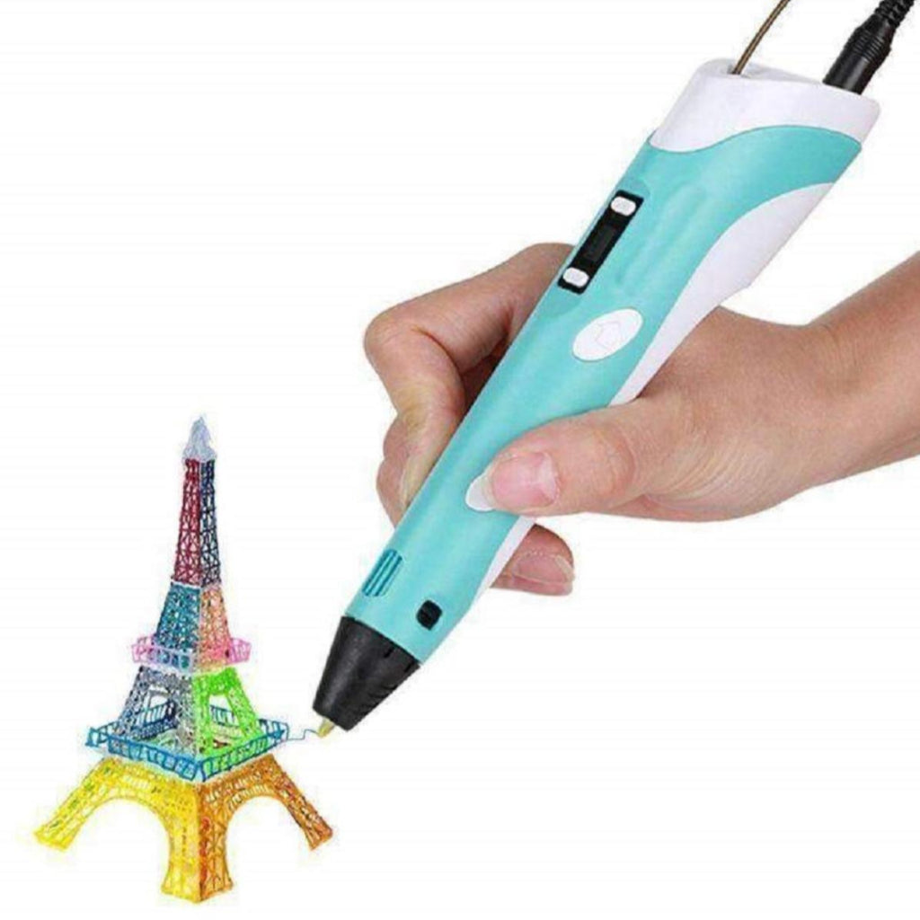 3D Creative Art Printing Pen Set, LCD Display, Suitable for Birthday Gifts, Holiday Parties DIY Graffiti Painting 3D Pen Kit