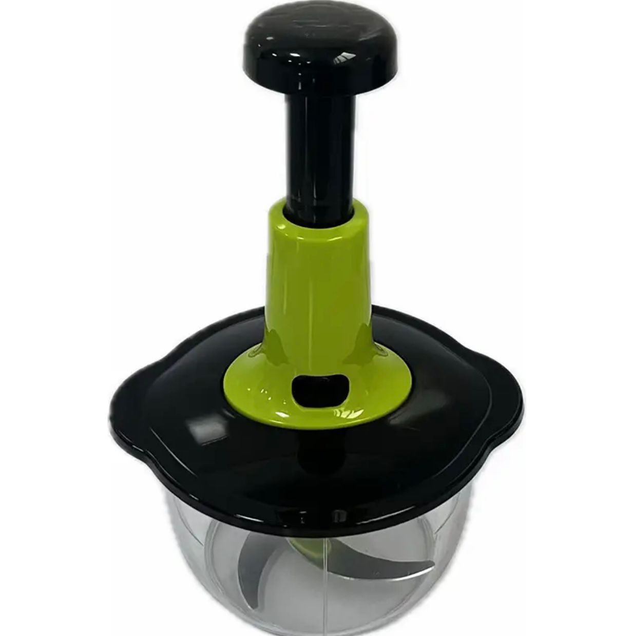 Manual Food Chopper 2L – Quick Press Multifunctional Kitchen Tool with Durable Blades for Vegetables, Fruits & Herbs