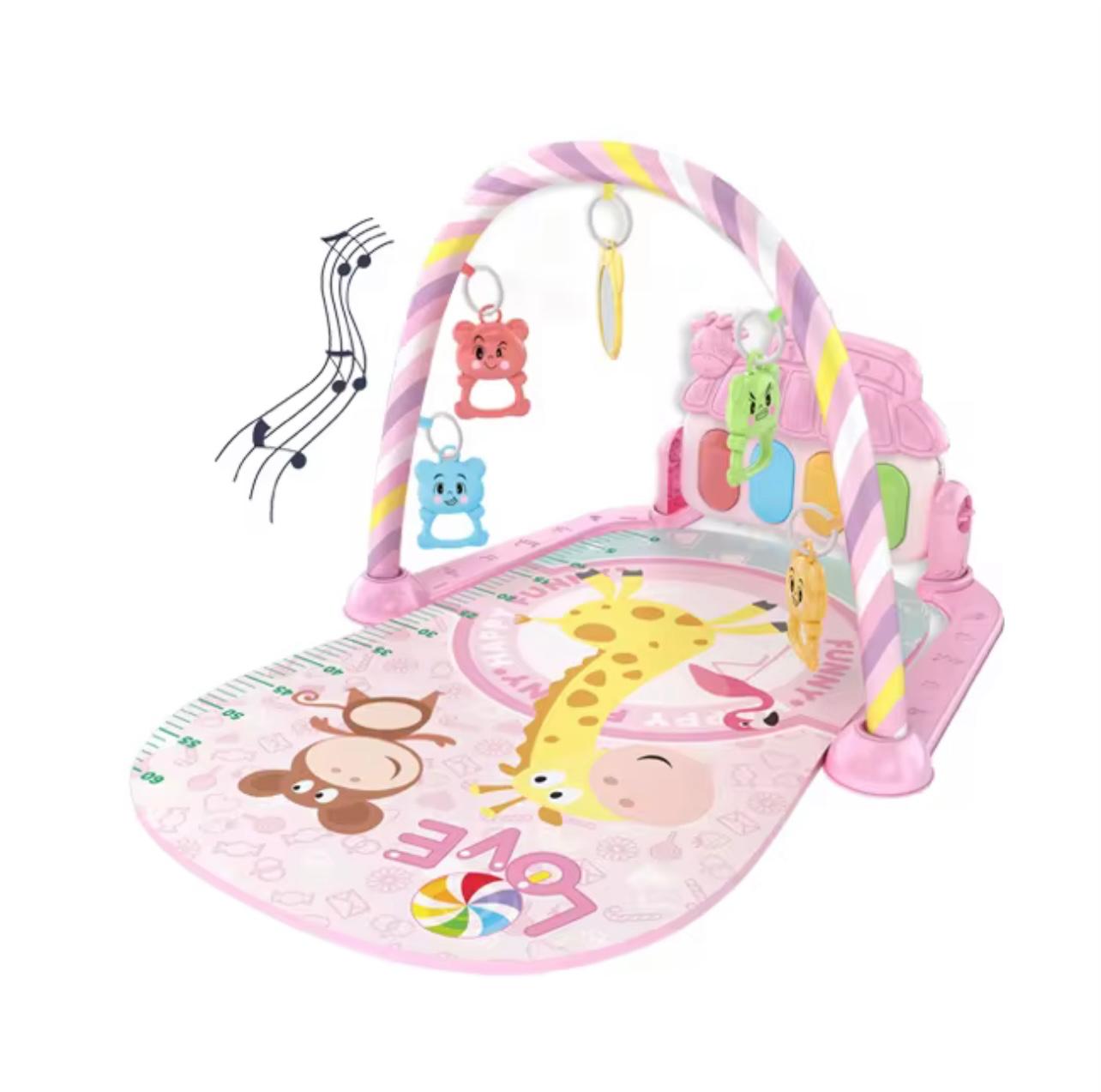 Baby Activity Music Play Mat Game Blanket Pedal Piano Infant Playmat Gym Crawling Mat Early Education Toys