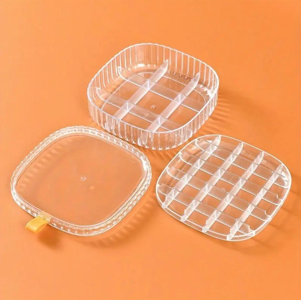 Portable Jewelry Box – Multi-Layer Storage for Earrings, Rings, Necklaces & Bracelets