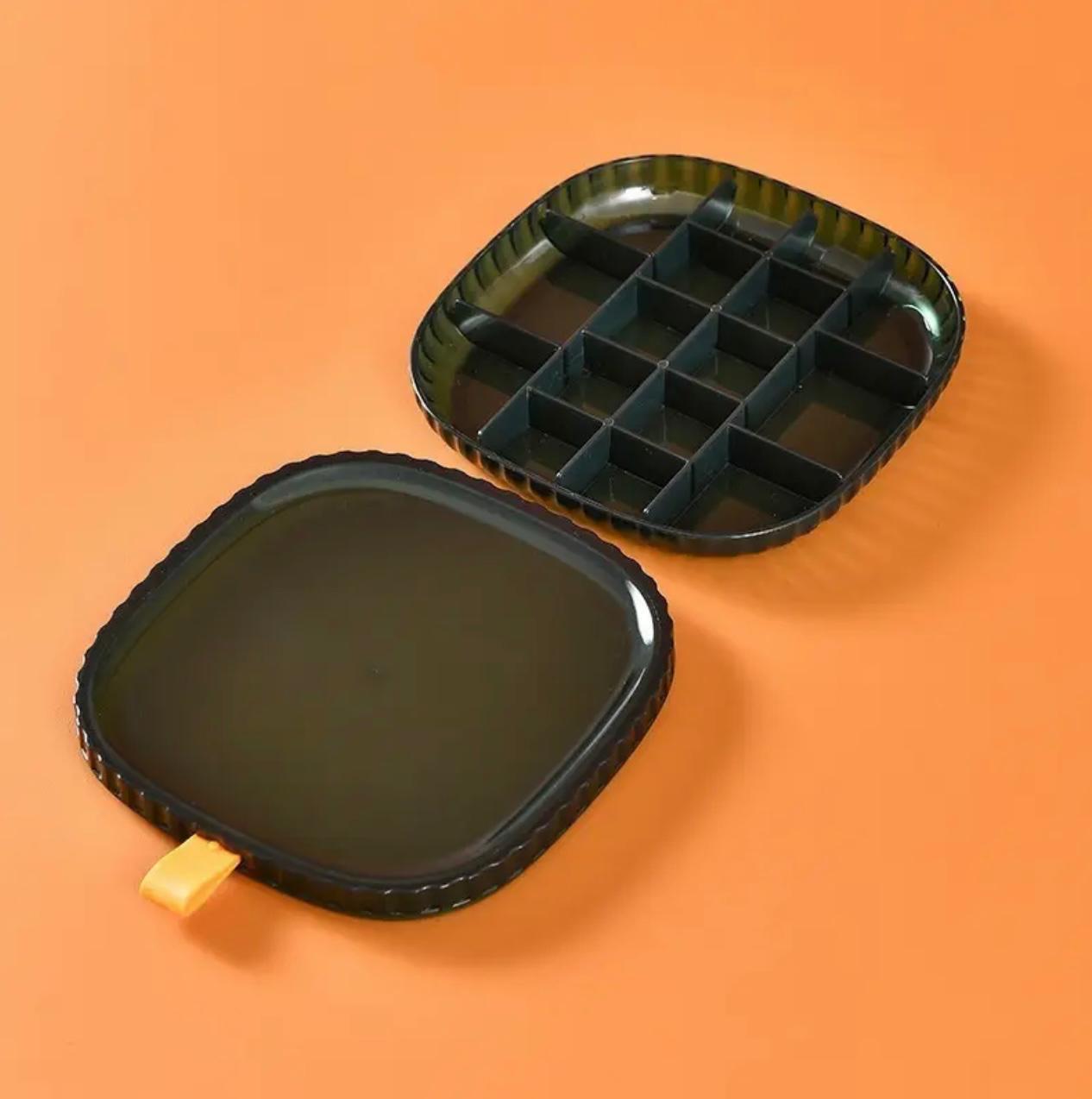 Portable Jewelry Box – Multi-Layer Storage for Earrings, Rings, Necklaces & Bracelets