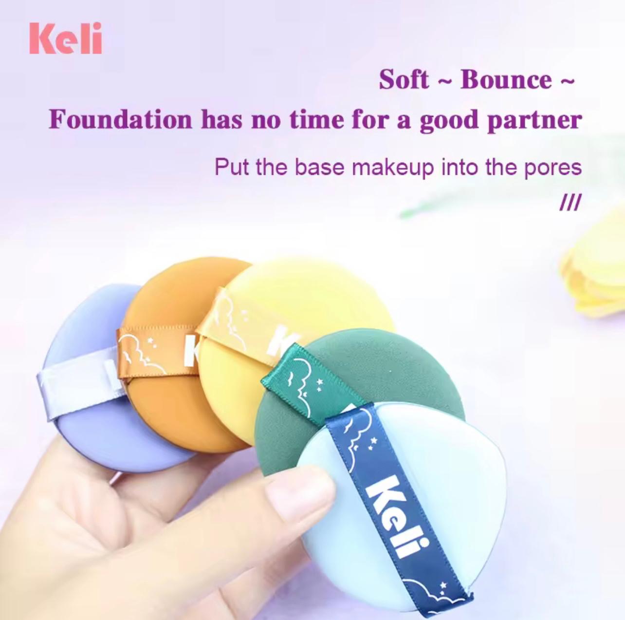 Popular Style Powder Puff 3pcs Makeup Sponge Set Makeup Cushion Sponge of Bag