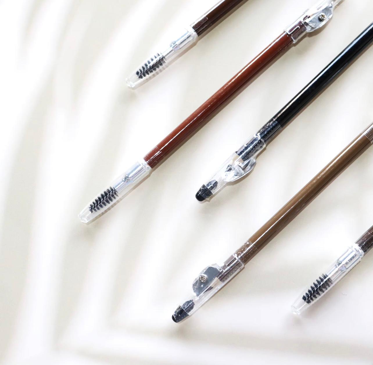 Microblading Eyebrow Pencil – Black & Brown, Waterproof & Long-Lasting