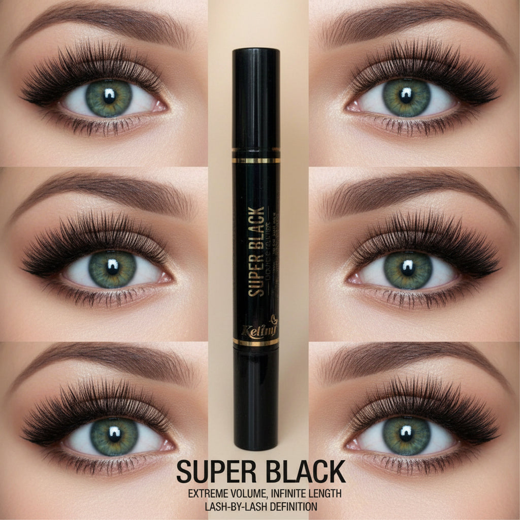 Waterproof Smudge-Proof Eyeliner Stamp Liquid Pen – Long Lasting Black Eyeliner for Perfect