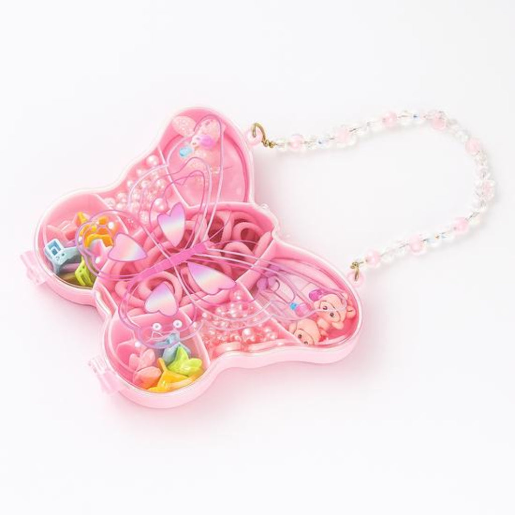 Butterfly Shaped Kids Hair Accessories Box – Cute & Colorful Set,Kids gift set