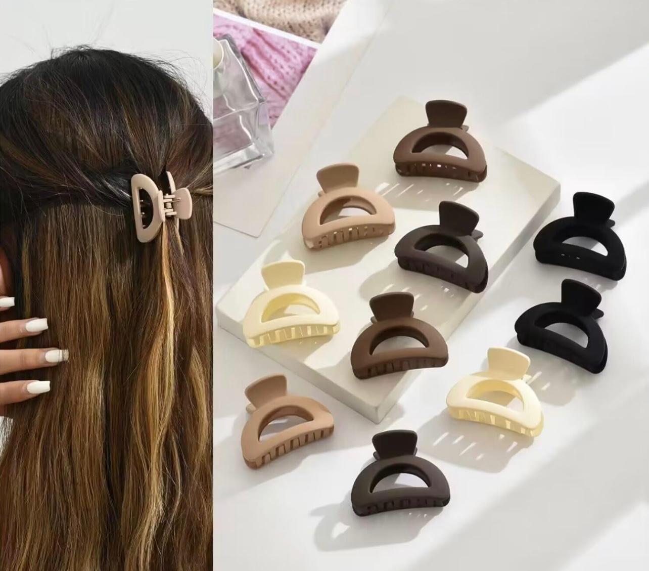6 pcs Set Multicolor Hair Clips for All Occasions, Cute and Stylish Women's Hair Accessories