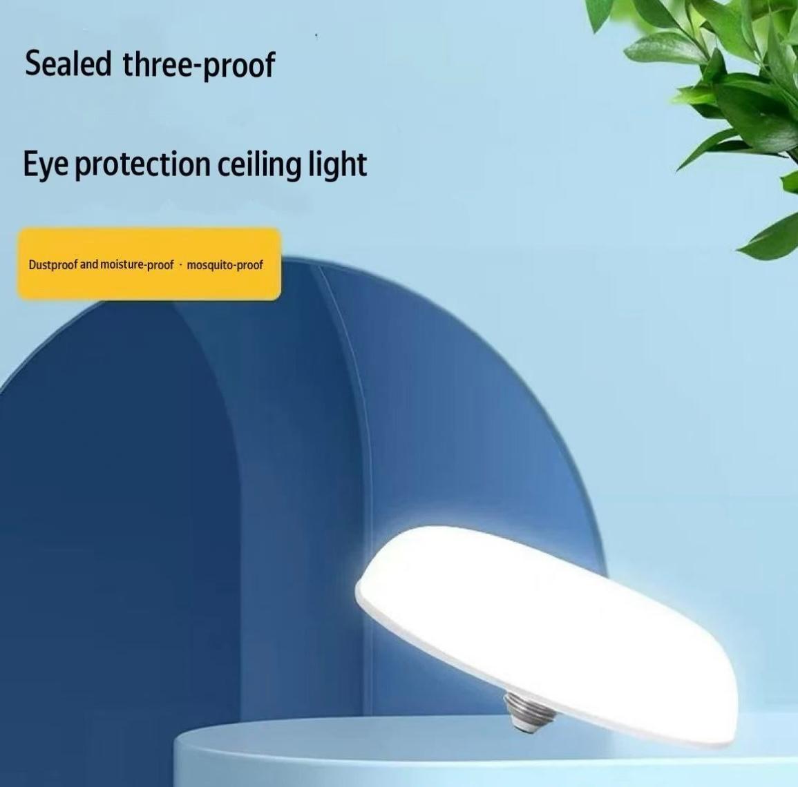 مصابيح UFO حديثة موفرة للطاقة بقدرة 24 وات، إضاءة داخلية وخارجية، عالمية