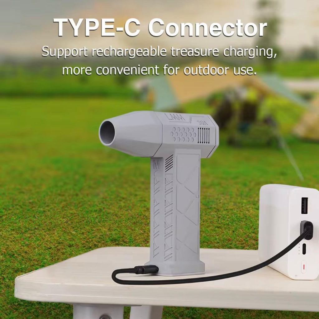 Mini Turbo Fan – Cordless High-Speed 130,000 RPM Blower for Electronics, Automotive & Home Cleaning