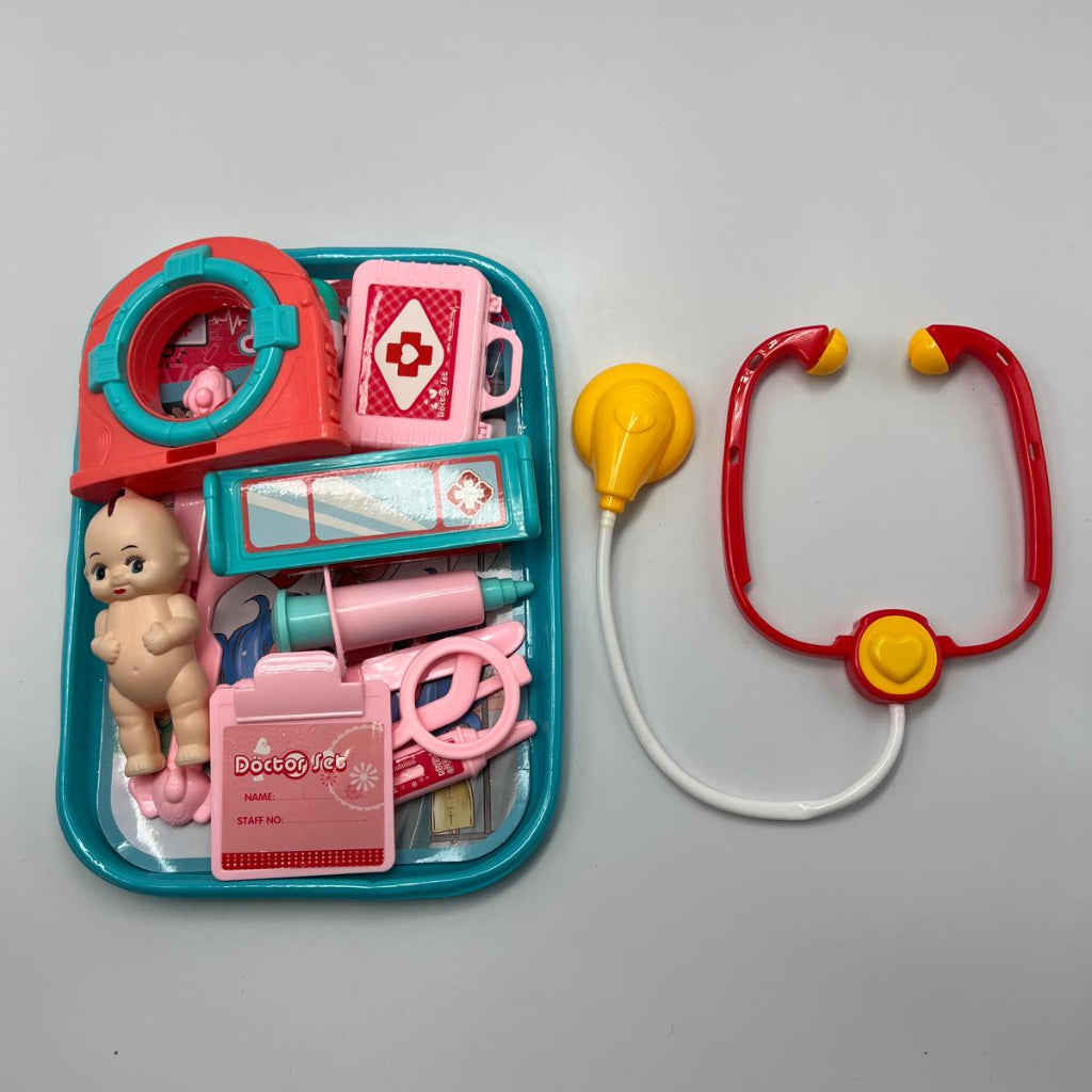 1 Set of Children's Doctor Playset, Medical Tools.Fun Learning Toy for Boys & Girls