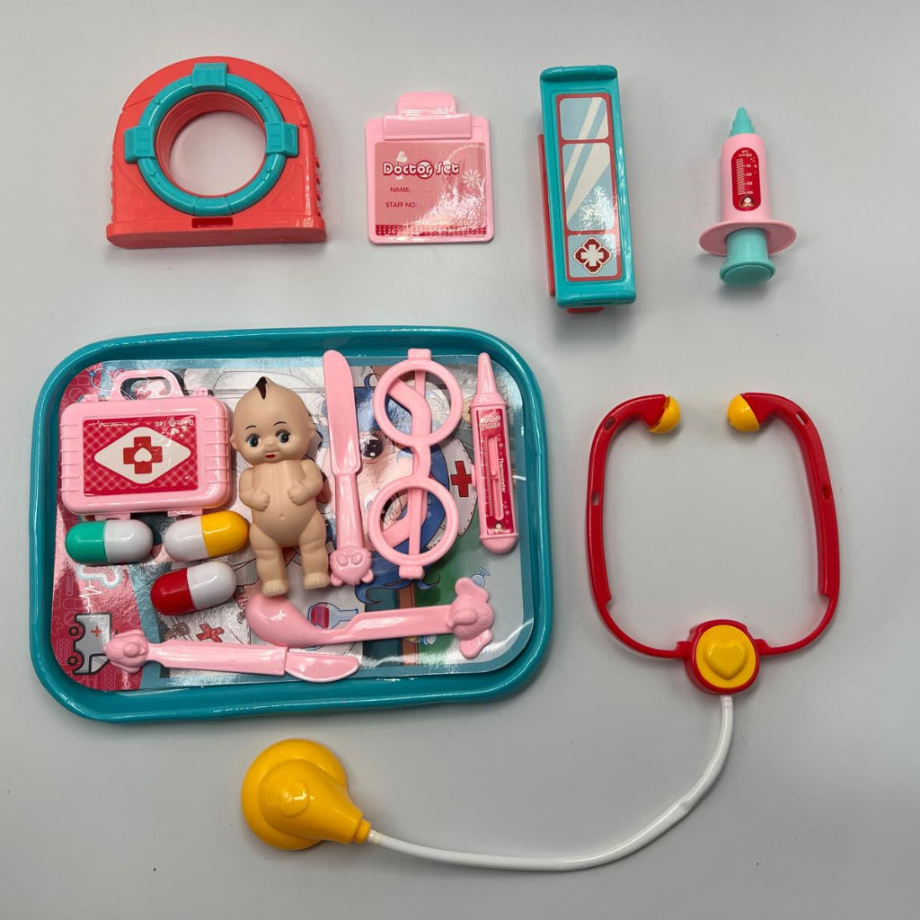 1 Set of Children's Doctor Playset, Medical Tools.Fun Learning Toy for Boys & Girls