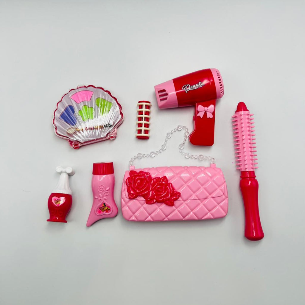 لعبة مكياج محاكاة منزلية للأطفال، مجموعة ألعاب تزيين المنزل، لعبة تفاعلية للوالدين والطفل، هدية مثالية للأطفال