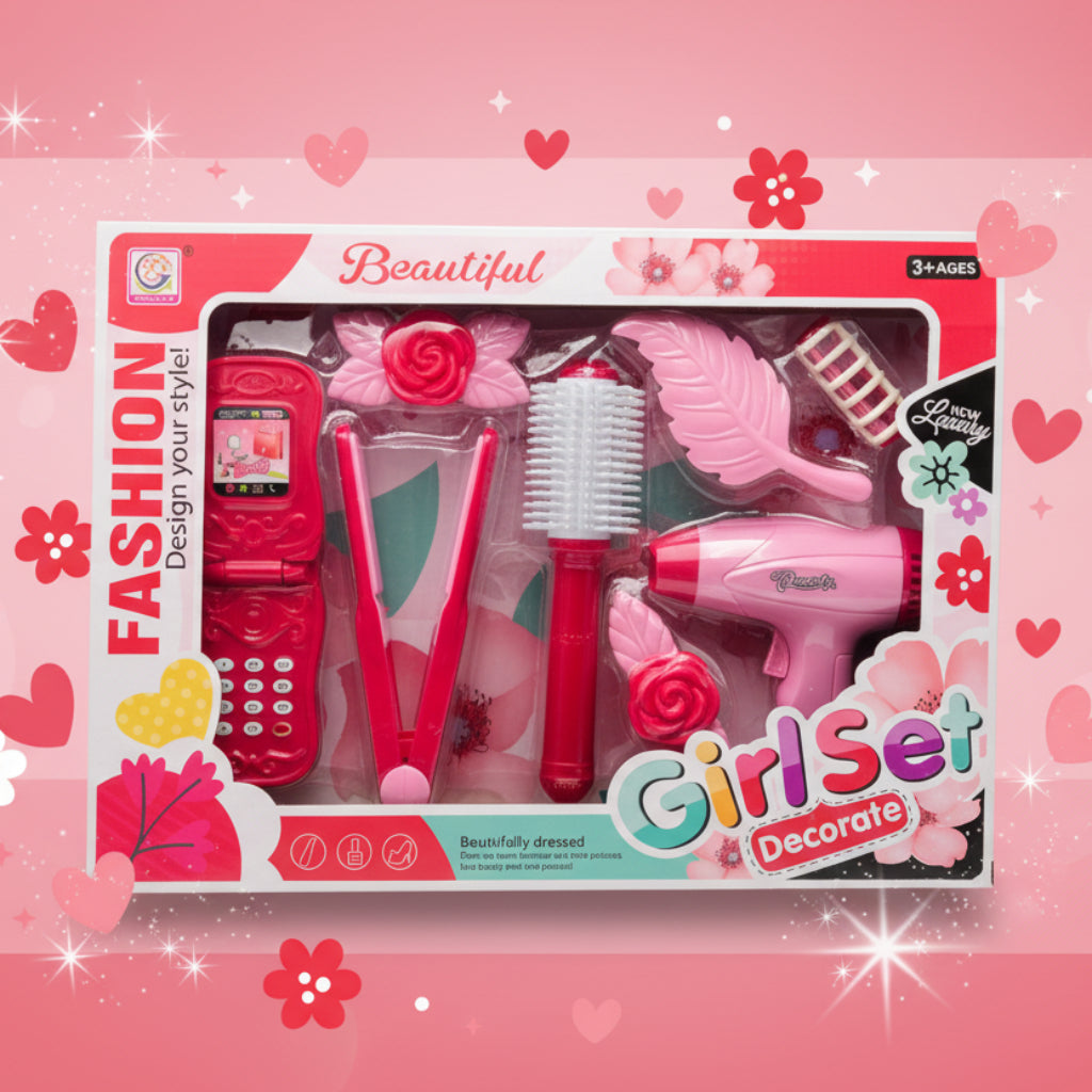 Kids Play Home Simulation Makeup Toy,Play Home Decoration Toy Set,Parent Child Interactive Toy,Perfect Gift for Kids