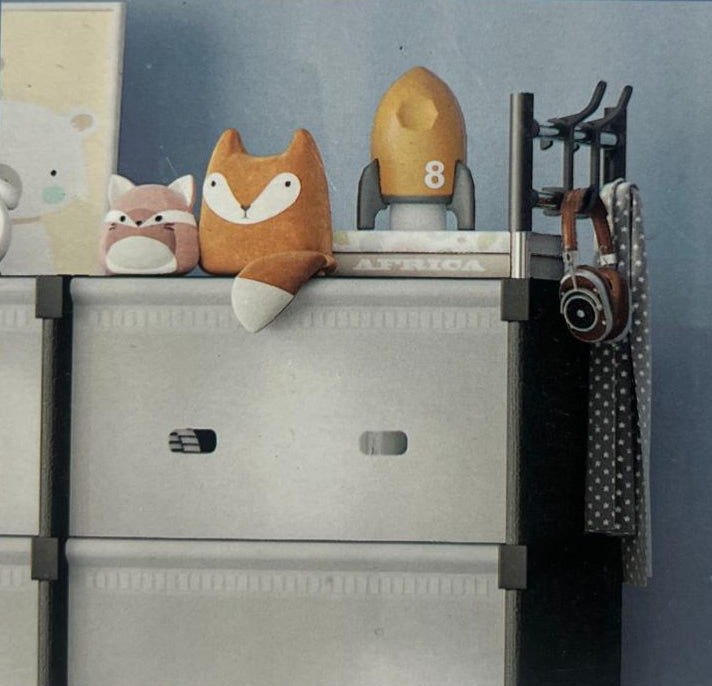 5-Tiers Storage Organizer Storage Rack Shelving Bookshelf Bookcase with Door Steel Pipe/Plastic Black/White