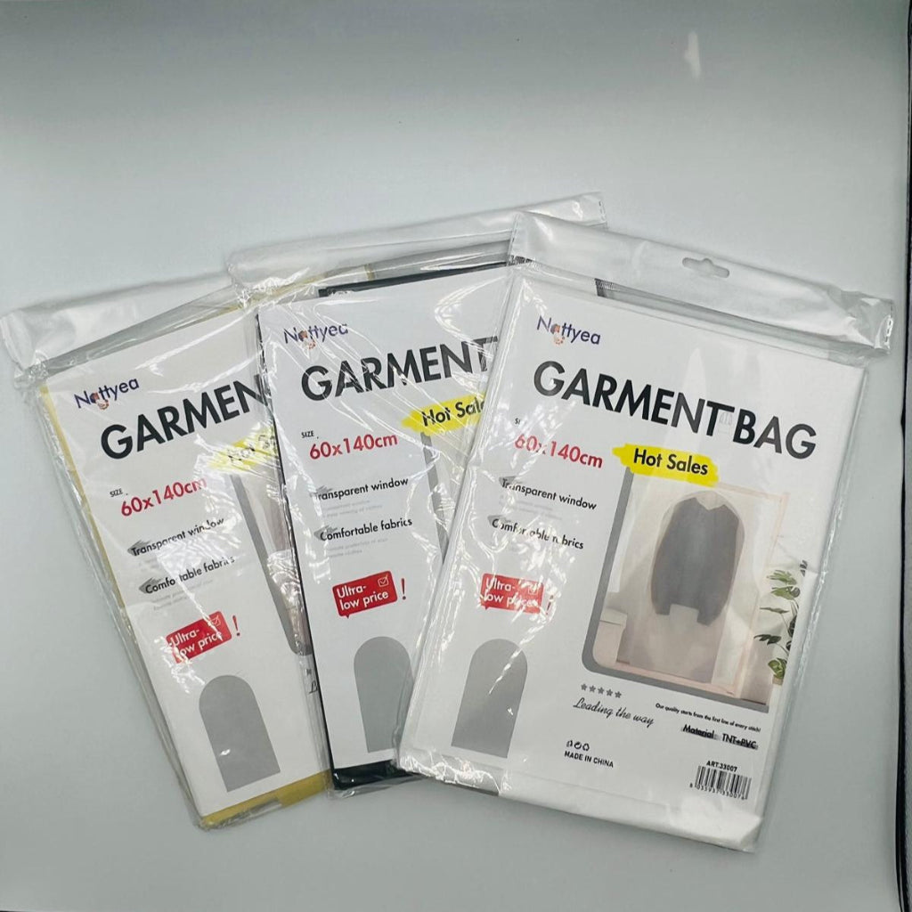 أكياس ملابس EVA شفافة أنيقة ( مقاس 60x140 سم )